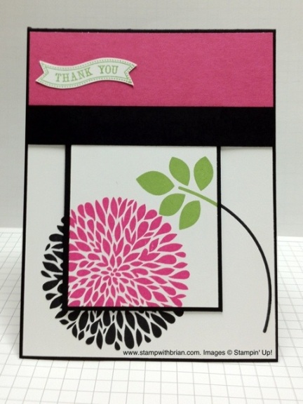 Betsy's Blossoms, Itty Bitty Banners, Stampin' Up!, Brian King