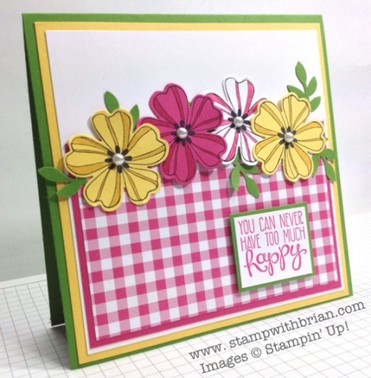 Flower Shop, Yippee-Skippee, Stampin' Up!, Brian King